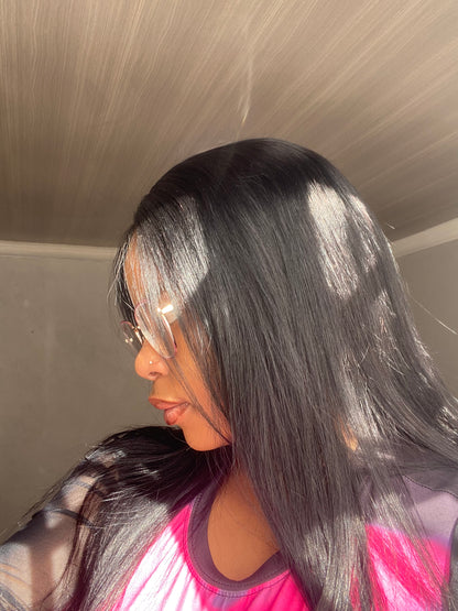 Straight Unit - Brazilian 13x4 HD Frontal Wig